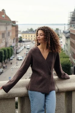 Neo Noir Marie Louise Knit Cardigan 162031< Cardigans