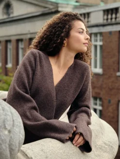 Neo Noir Marie Louise Knit Cardigan 162031< Cardigans