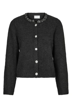 Marie Stone Knit Cardigan 163850*Neo Noir Clearance