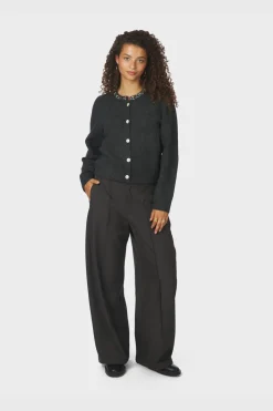 Marie Stone Knit Cardigan 163850*Neo Noir Clearance