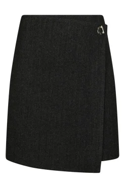 Neo Noir Marisi Herringbone Skirt 165687< Sæt 🛍️|Nederdele