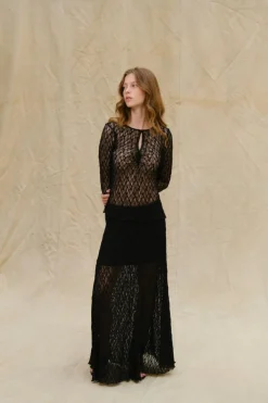 Neo Noir Mariya Lace Skirt 165926< Sæt 🛍️|Nederdele