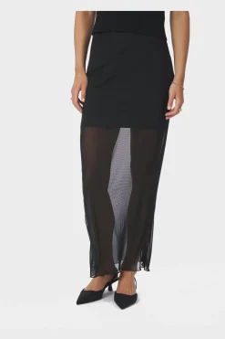 Marlise Mesh Skirt 166014*Neo Noir Best