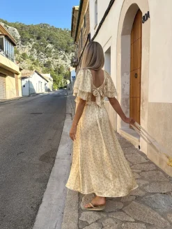 Marthaic Maxi Dress A23935*BYIC Discount