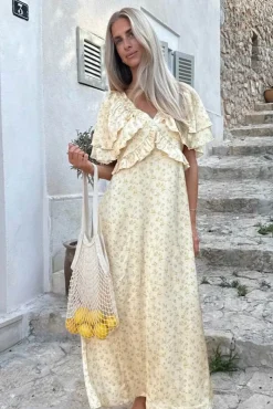 Marthaic Maxi Dress A23935*BYIC Discount