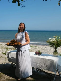 Neo Noir Maula Stripe Top 165147< T-Shirts & Toppe