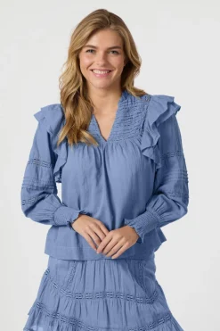 Neo Noir Mauri S Voile Blouse 164698< Bluser & Skjorter