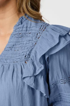 Neo Noir Mauri S Voile Blouse 164698< Bluser & Skjorter