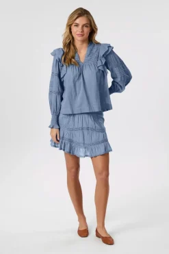 Neo Noir Mauri S Voile Blouse 164698< Bluser & Skjorter