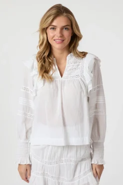 Neo Noir Mauri S Voile Blouse 164698< Bluser & Skjorter|Sæt 🛍️