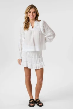 Neo Noir Mauri S Voile Blouse 164698< Bluser & Skjorter|Sæt 🛍️