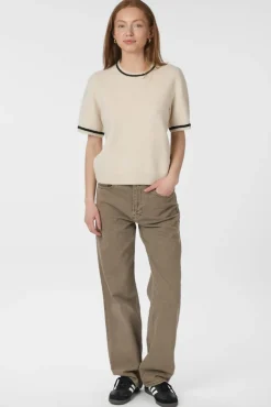 Neo Noir Mawina Knit Tee 166424< Strik|Bluser & Skjorter