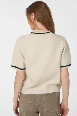 Neo Noir Mawina Knit Tee 166424< Strik|Bluser & Skjorter