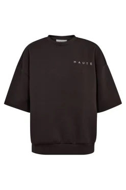 Maxi Split Ss Logo Sweat HL10461*Haute L'Amitié Clearance