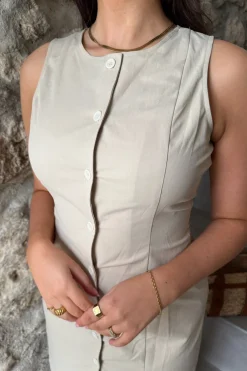 BYIC Mayic Dress A23804< Kjoler|Ammevenligt Tøj