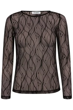 Mercycc Mesh O-Blouse 33187*Co´Couture Sale