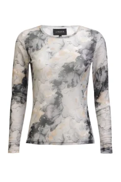 Mesh Ls Tshirt 22065*Liberte Outlet