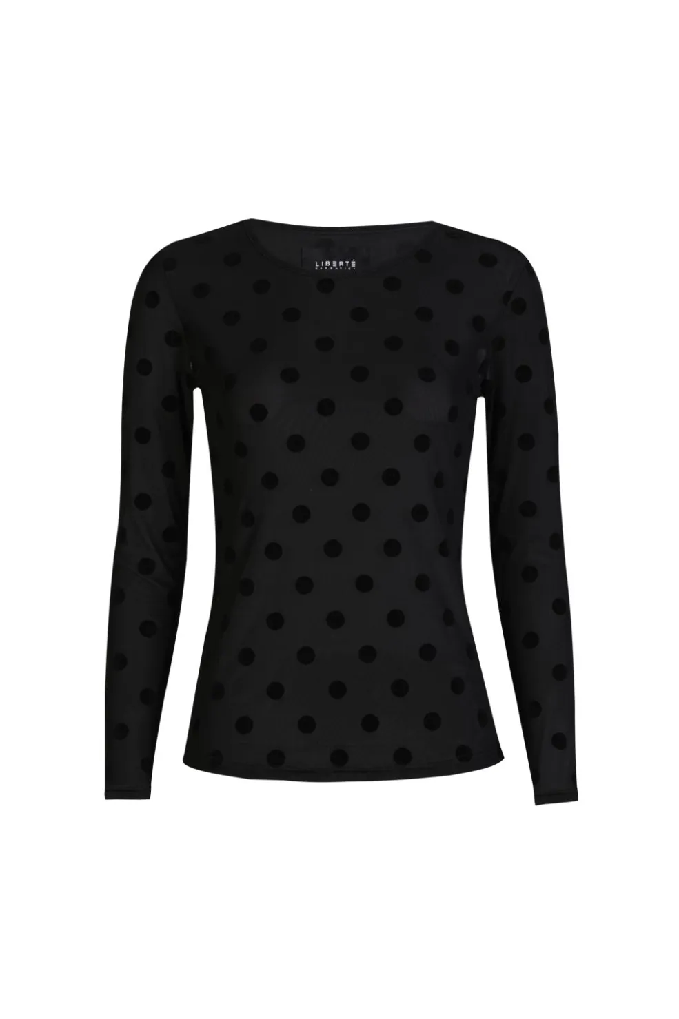 Liberte Mesh Ls Tshirt 22065< Bluser & Skjorter