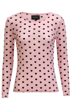 Liberte Mesh Ls Tshirt 22065< Bluser & Skjorter