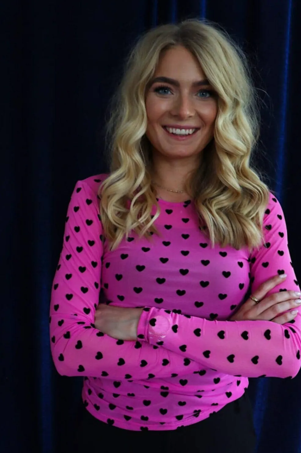 Liberte Mesh Ls Tshirt 22065< Bluser & Skjorter