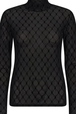 Hype The Detail Mesh Turtle Neck 315-14< T-Shirts & Toppe
