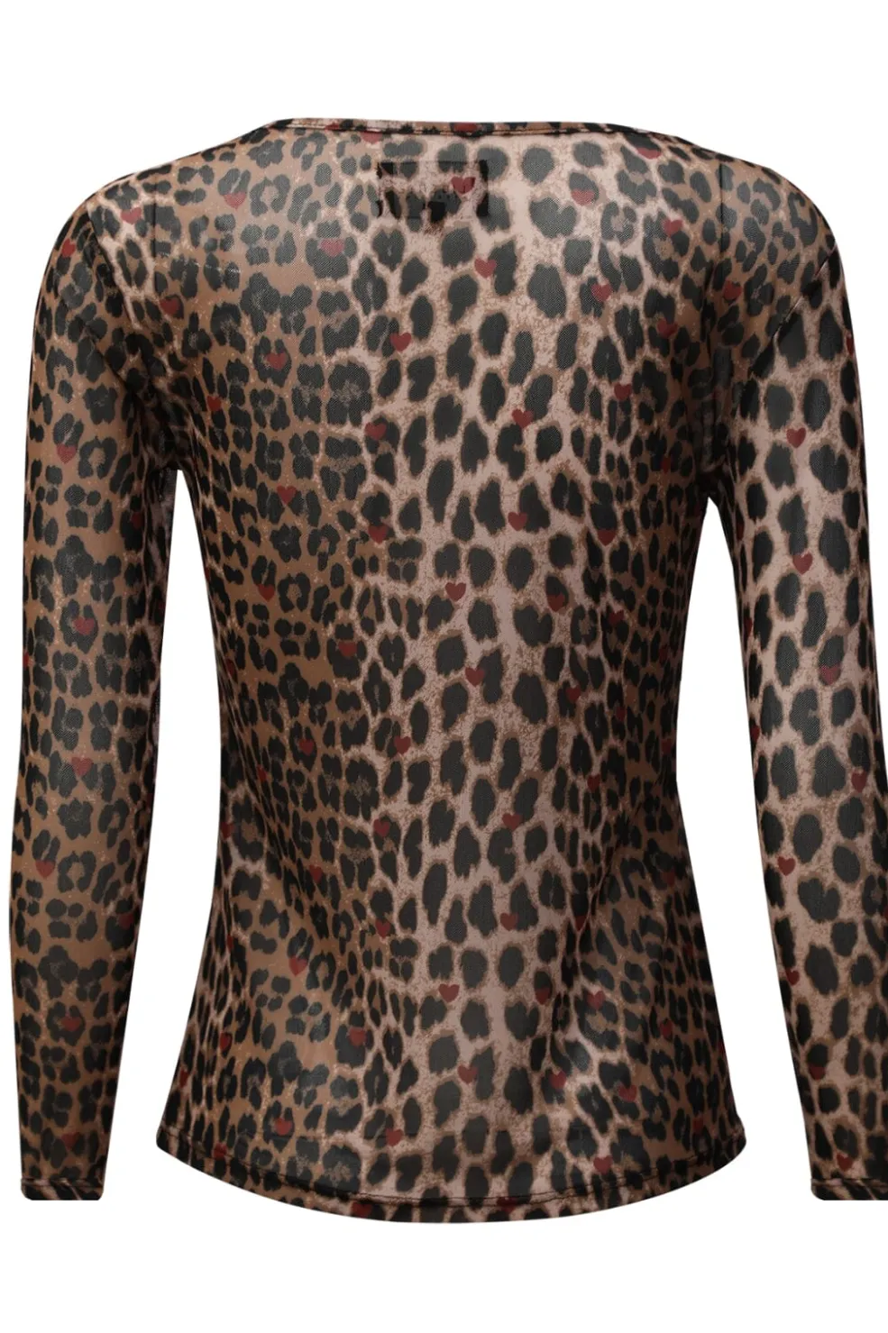 Liberte Mesh-Ls-Tshirt 22065< Bluser & Skjorter