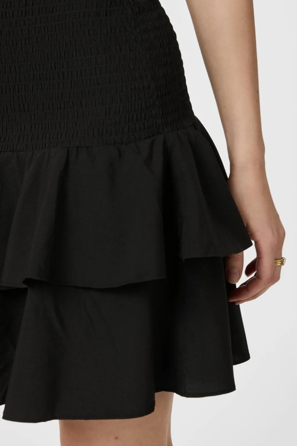 Neo Noir Mikka Solid Smock Dress 165497< Kjoler