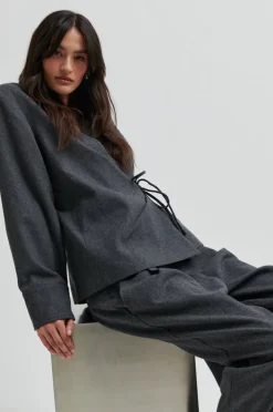 Milea Wrap Shirt 60267*Second Female