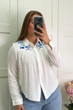 A-bee Millie Skjorte< Bluser & Skjorter|Ammevenligt Tøj