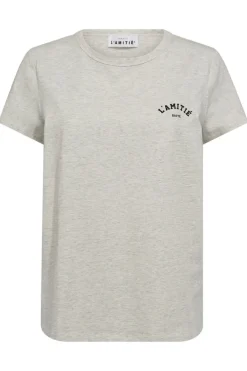 Haute L'Amitié Mini Curve Logo Tee HL10097< T-Shirts & Toppe