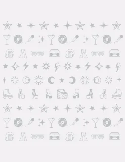 Mini Nail Art NA021*Le Mini Macaron Hot