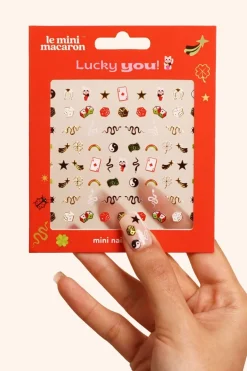Le Mini Macaron Mini Nail Stickers NA028< Negle Ting