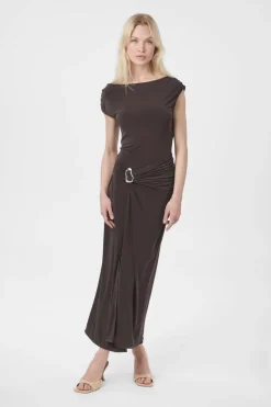 Minja Drapy Dress 165728*Neo Noir Outlet