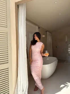 Miraic Mesh Dress A23631*BYIC Outlet