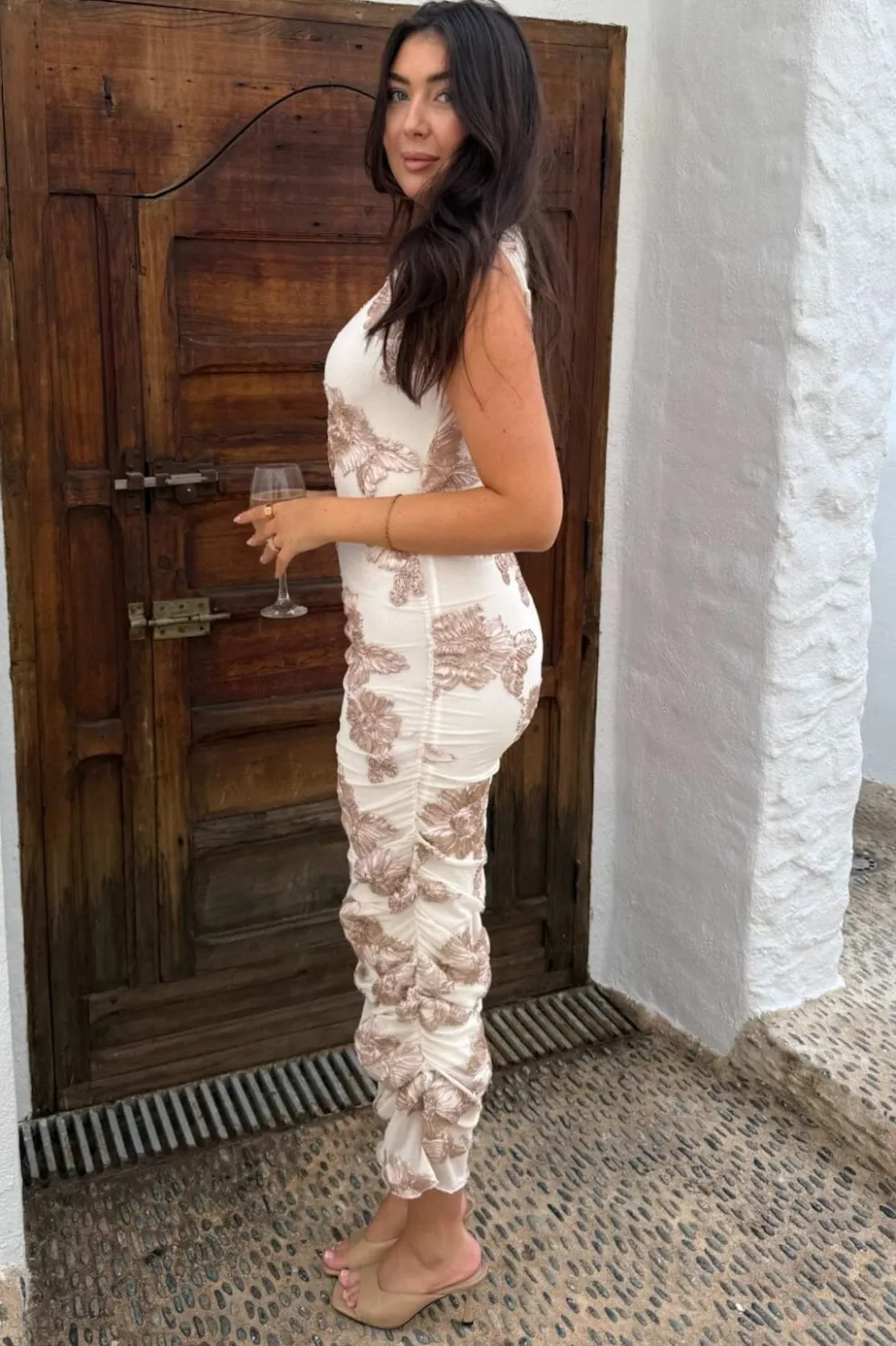 BYIC Miraic Mesh Dress A23766< Kjoler