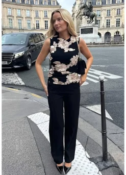 BYIC Miraic Mesh Top A23927< T-Shirts & Toppe