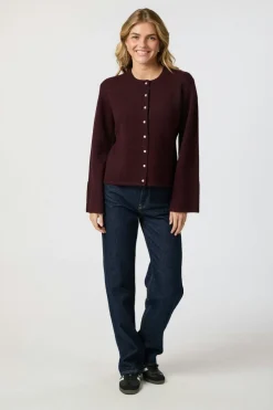 Neo Noir Mixie Knit Cardigan 164837< Cardigans|Ammevenligt Tøj