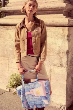 Maanesten Moonshine Rose Big Canvas Totebag< Tasker & Punge