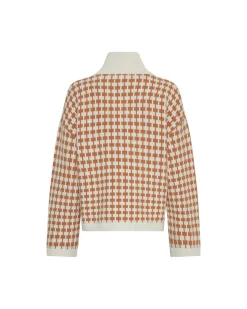 Moss Copenhagen Mschamaria Zip Pullover 19172< Strik|Bluser & Skjorter