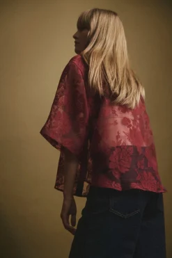 MSCH Copenhagen Mschlettiche 3/4 Shirt 19356< Bluser & Skjorter|Ammevenligt Tøj