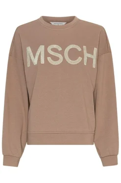 MSCH Copenhagen Mschmela Briena Msch Sweatshirt 19738< Sweatsæt & Comfy Wear|Bluser & Skjorter