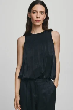 Moss Copenhagen Mschofelia Nicholina Sl Top 19465< T-Shirts & Toppe