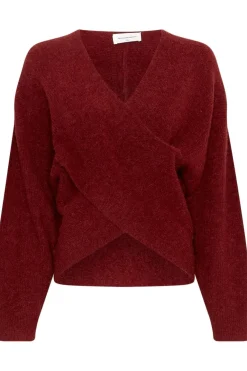 Moss Copenhagen Mschzinelle Hope Wrap Pullover 18469< Strik|Bluser & Skjorter
