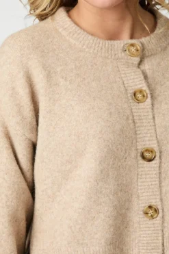 Muki Knit Cardigan 165089*Neo Noir