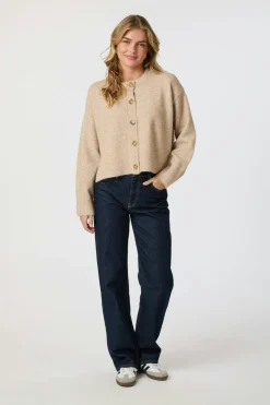 Muki Knit Cardigan 165089*Neo Noir