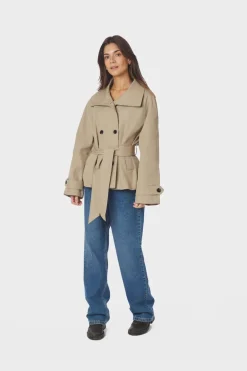 Neo Noir Munet Trench Jacket 167384< Overtøj & Jakker