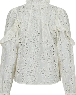 Neo Noir Nadira Embroidery Blouse< Bluser & Skjorter