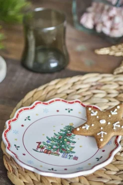 Bloomingville Naive Tallerken, Rød, Keramik 82061240< Ting Til Køkkenet