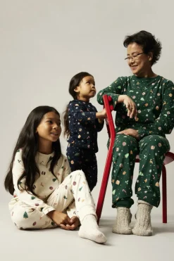 Name It Nanvismas Ls Nightset<Børn Nattøj & Undertøj