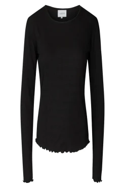 Natalia Ls Round Neck Blouse*Liberte New